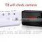 Best Sale QZT Mini H.264 1080p Wifi Hidden Clock Camera for outdoor events
