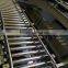 Automatic case transportation roller conveyor system