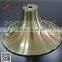 music instrument (spinning copper trumpet products )cnc metal spinning CNC SPINNING METAL