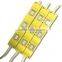Full color smd 5630 3 chips injection led module DC 12v led module with different color