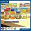 vinyl plastic custom sticker self adhesive double side printing food label
