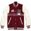 Custom made bulk high quality men's winter bomber jacket with baseball varsity jacket wholesale custom