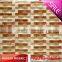 Waving/Arch/Irregular crystal glass mix Marble/Stone Mosaic Tiles