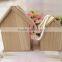 Garden Decorative Hanging Wood Cage Bird house