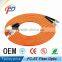 FC-ST duplex multymode fiber optic patch cable connector