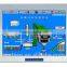 Powder coated aluminum front bezel 17inch embedded touchscreen monitor