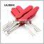 12 pcs HUK Auto stainless Scissors handssors Car Lock Opener for locksmith tools Lock Pick