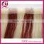 light color curl texture tape hair extension tape extensions 20 Pieces Each Paper Double-sided Tape Hair Extension