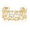 stainless steel newest style for olive leaf design bracelet