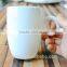 Custom logo Ceramic porcelain coffee cup and saucer set/ Italian mug