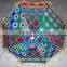 Hot sale indian handmade embroidered Home / Hotel / Function Decor Beautiful Vintage sun Umbrellas Wholesale Lot