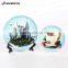 Sunmeta factory directly blank sublimation plate, sublimation coated ceramic plate