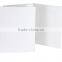 White Photo Folders/slip in Photo Mount