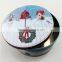 Round christmas nesting tin boxes set for cookies/cupcake