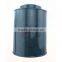 large round black metal jars,black tin can for coffee tea,custom chocolate candy tin can