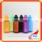 Amber pet bottle 20ml with cap for smoke oil bottle with long thin tip plastic dropper bottle