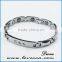 Health care silve gold men magnetic health bracelet armband