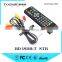 media play ISDB-T digital TV decoder compliant receiver with Local language MENU for Brazil