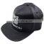 Fashion custom faux leather belt snapback cap with cotton colorful under brim