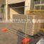 2.1x2.4m(regular size) Galvanized temporary chain link fencing