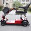 Cheaper price 4 wheels travel electric mobility scooter foldable easy carrying knee walker