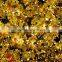  Russian super simulation decorative LED tree black maple leaf cone tree lights with wire inside