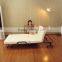 white guest room metal folding bed