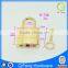 Qifeng Hardware H-736 Light Gold Metal Padlock for Handbag 26*20mm