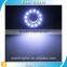 H4 80W 16SMD +Motorcycle Headlamps Car Headlights Refit LED Angel Eyes Daytime Running Lights 12smd 40mm universal