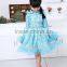 kid clothes frozen Elsa winter dress wholesale girls padded long coat