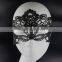 Sexy black cosplay party/halloween eye mask, queen masquerade lace mask for celebration