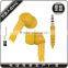 Fashion shoelace earphone for sport, in ear earphone