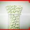 Wholesale 100% eco-friendly disposable paper straws for birthday party