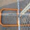 american style chain link temporary fencing
