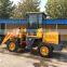 Single cylinder 4WD front end loader with hydraulic joystick control