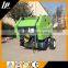 Mini tractor with haybaler,mini round hay baler