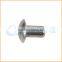 Factory supply best price low-profile flat head solid rivets