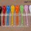 Haonai multi-color ceramic spoon, ceramic coffee spoon