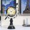 American Globe desk clock resin antique globe clock