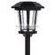 4pk Diecast Aluminum Solar Path Light Outdoor LED Landscape Lawn Garden Lamp -140 mm
