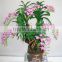 artificial 76cm arenaceous basin orchids bonsai HP606 ( plant bonsai flower / tree of DESTE )