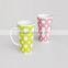 16oz Ceramic Coffee Mug, V-Shape with Decal Printing for Promotion