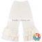 Plain White Baby Cotton Icing Leggings Christmas Ruffled Pants Girls Triple Ruffle Pants