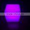 Rechargeable Battery Operated RGB Lighted Square Lamp with 16 Colors Changing