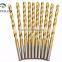 Twist Drill Bit Metal Driling Tianiun Grinding Drill HSS Straight Shank Twist Drills Bit