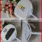 Round promotional pp hand fan