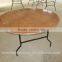 Used Modern Plywood Banquet Dia60" round folding table for sale