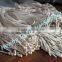 White Color Loop Hang Tag Rope Wax Cotton Cord