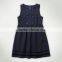China Manufacture Girls Winter Grey School Uniform Dress