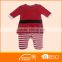 Christmas Red Long Sleeved Cotton Baby Clothes Romper